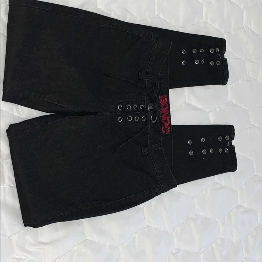 Black skinny jeans